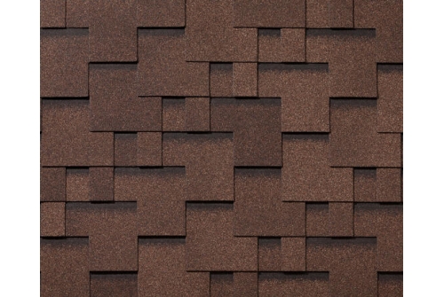 RoofShield черепица Классик Модерн (3м2) Коричневый топаз