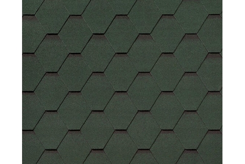 RoofShield черепица Классик Стандарт (3м2) Зеленый с оттенением