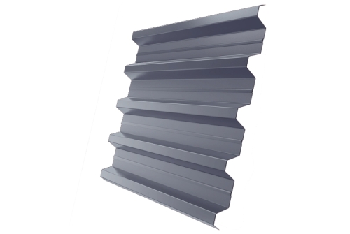 Профнастил H75R 0,7 PE RAL 7004 сигнальный серый